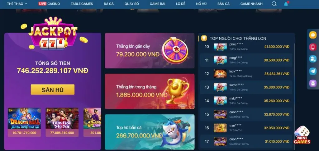 Giao diện Game Bài Điện Tử MB66B Link Mới